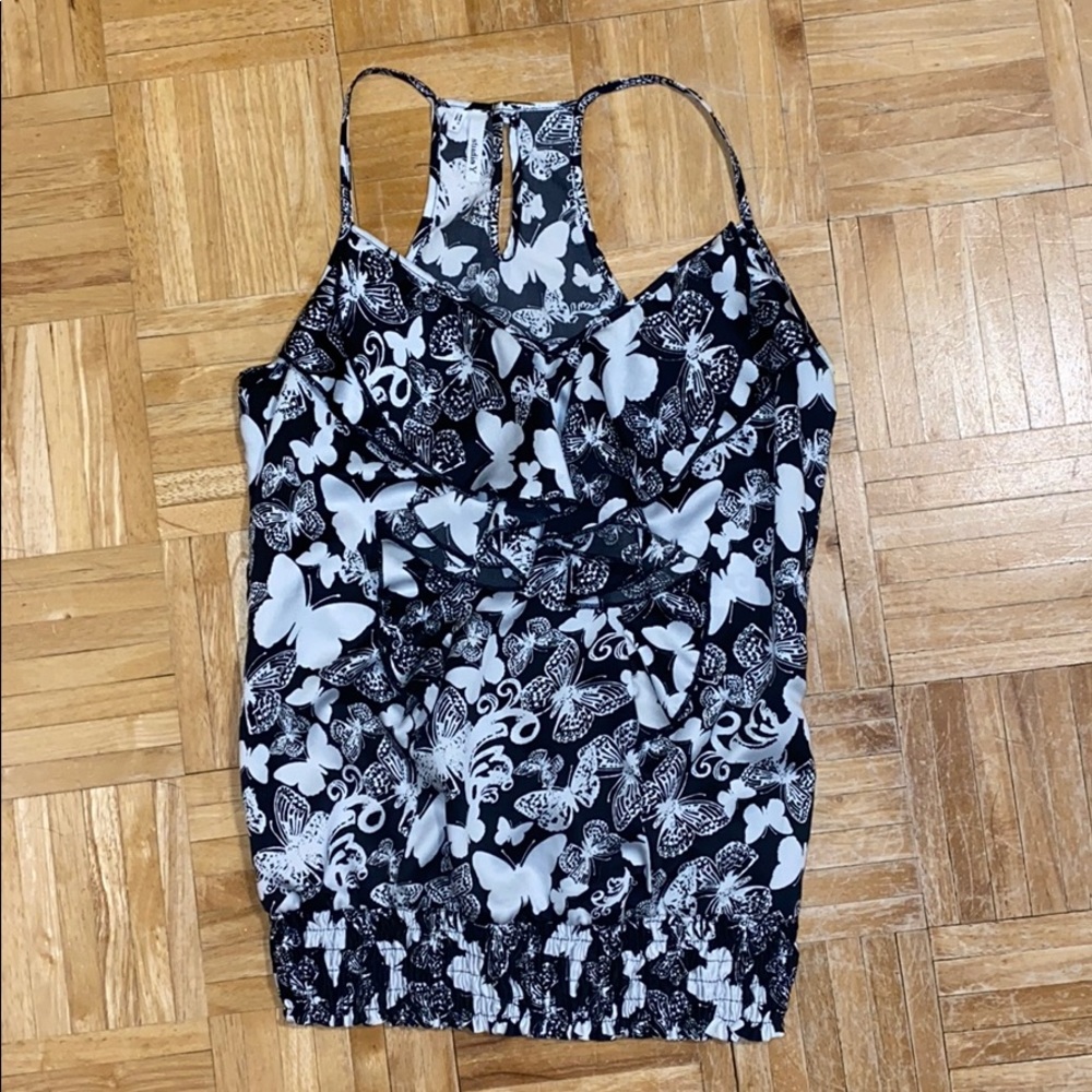 Studio Y butterfly dress shirt